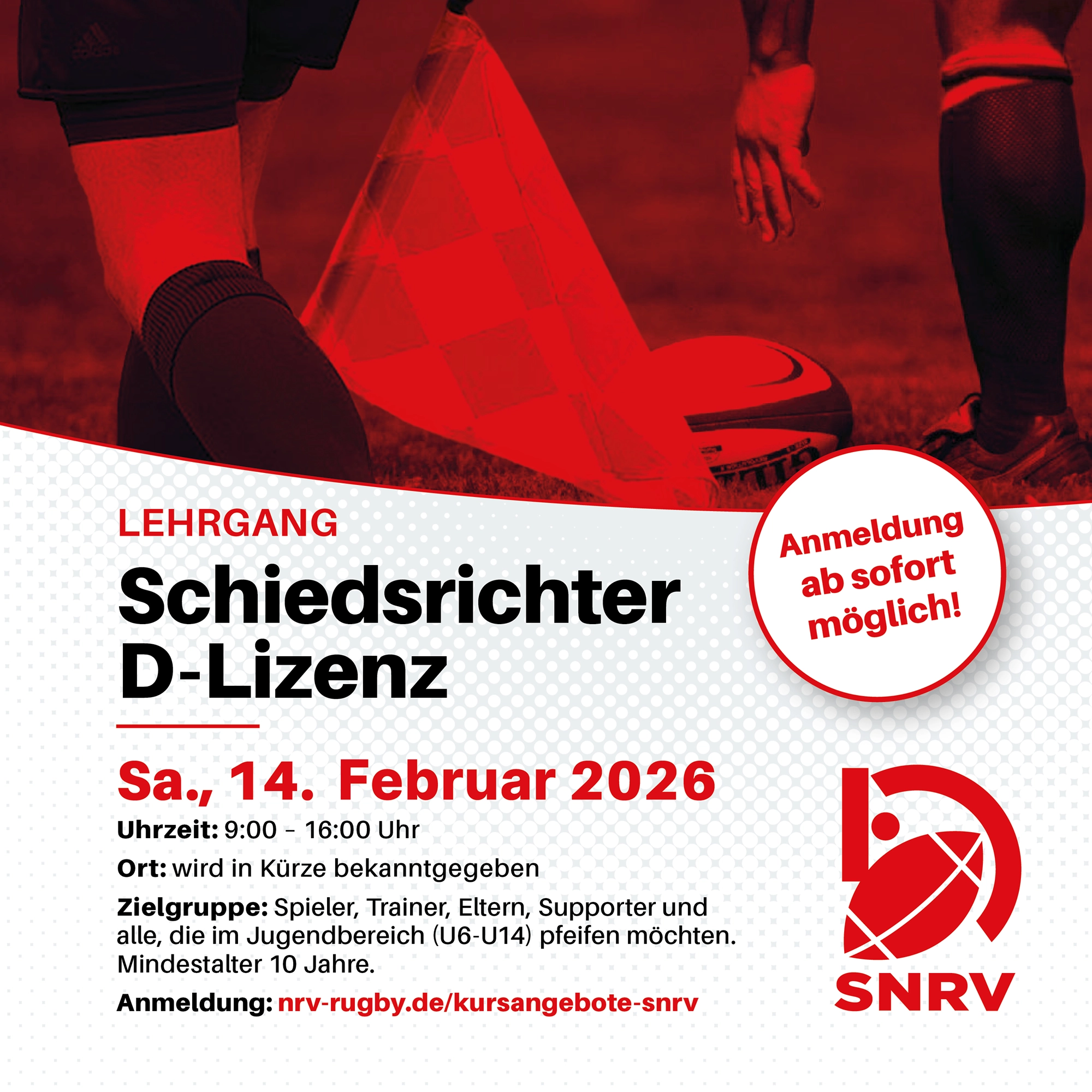 NRV Poster Kursangebot SNRV D Lizenz Februar