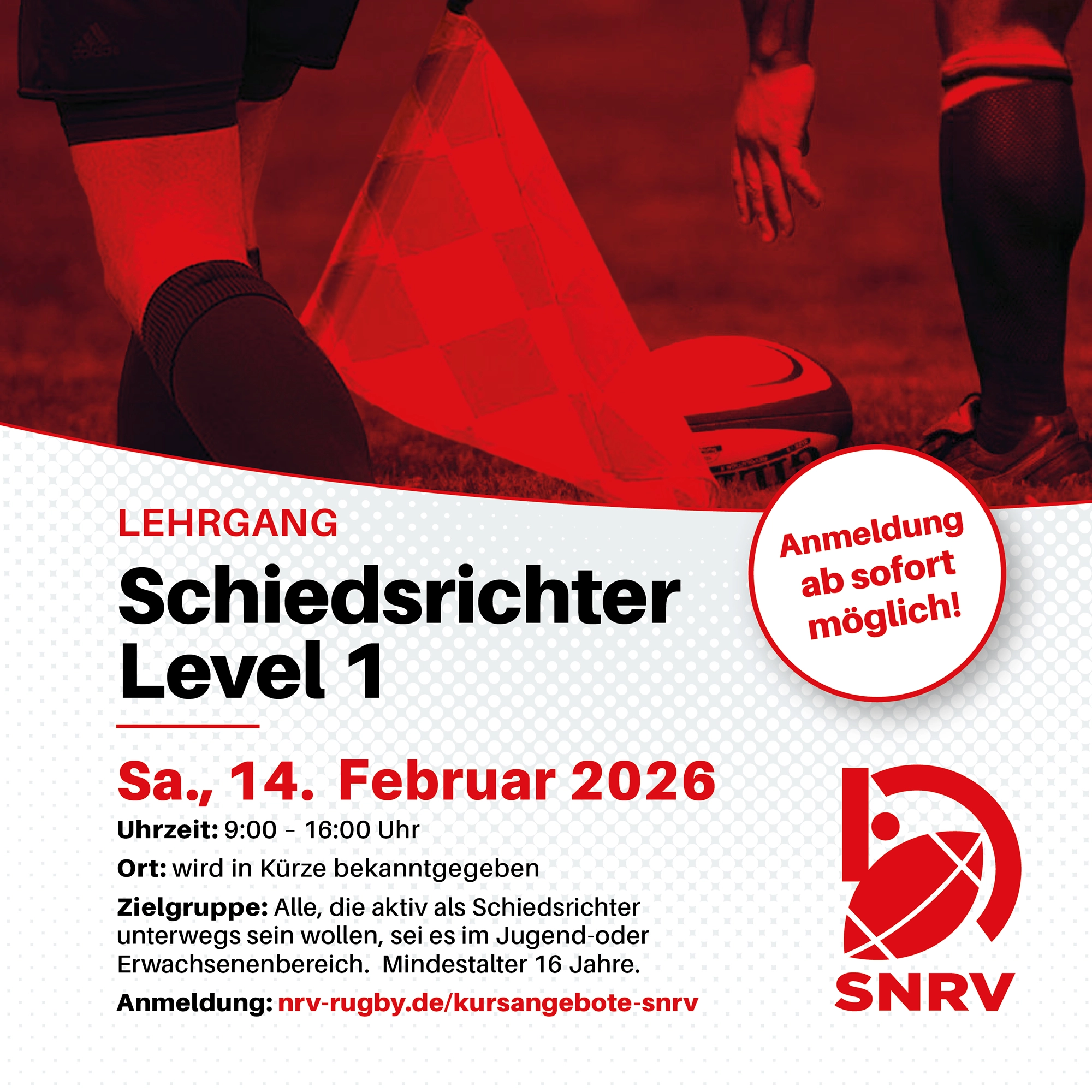 NRV Poster Kursangebot SNRV Level 1 NEU