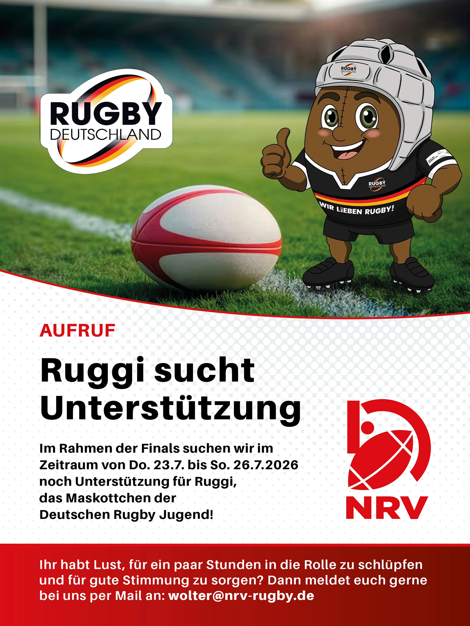 NRV Poster Maskottchen