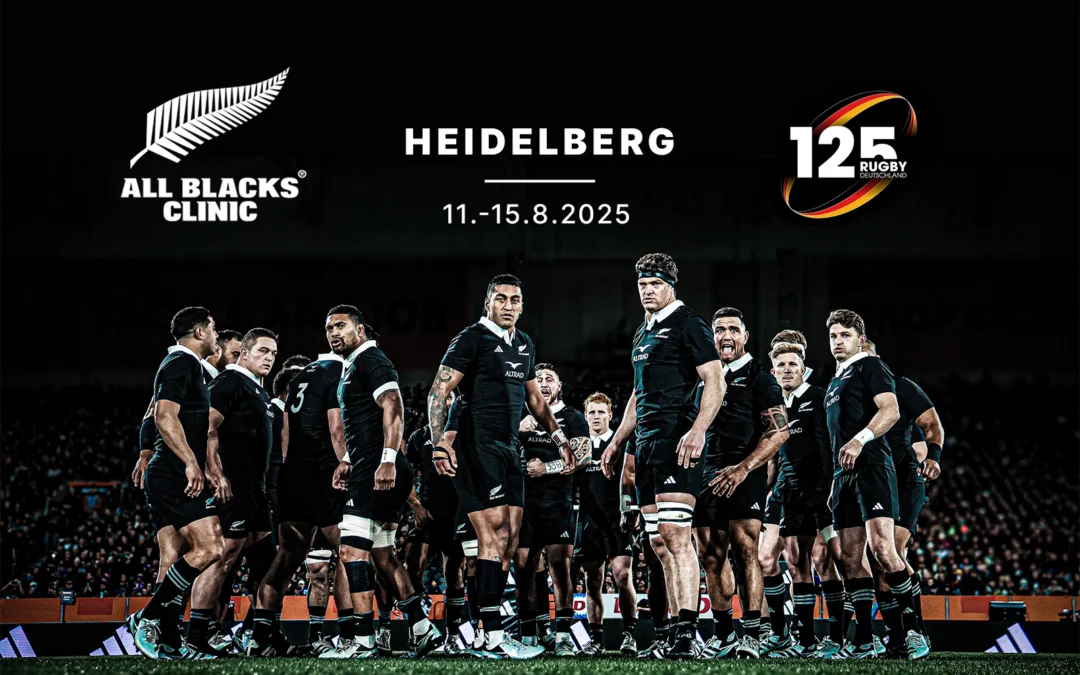 Trainiere wie ein All Black – All Blacks Clinic in Deutschland