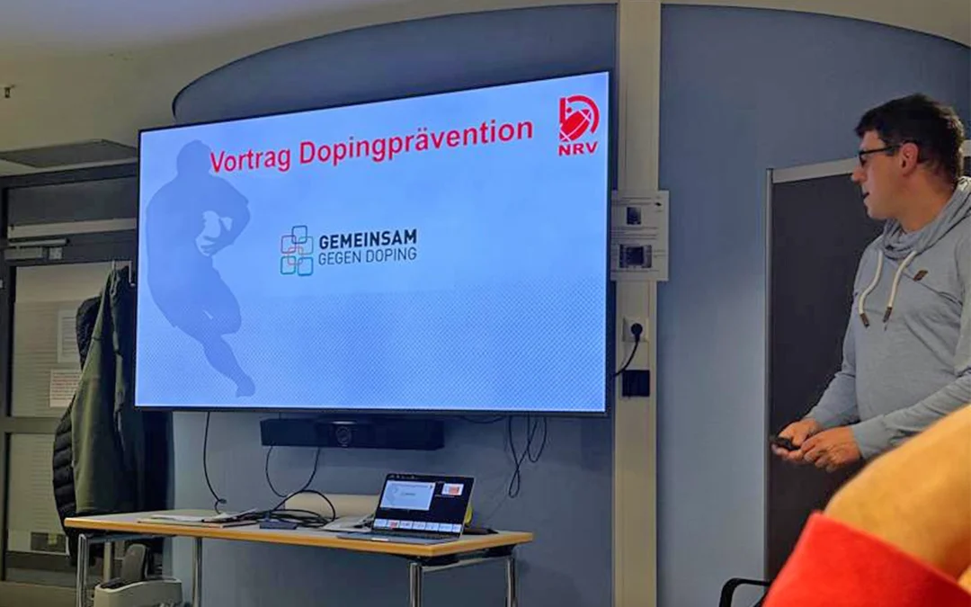 Kaderathleten absolvieren Leistungstest und Anti-Doping Workshop