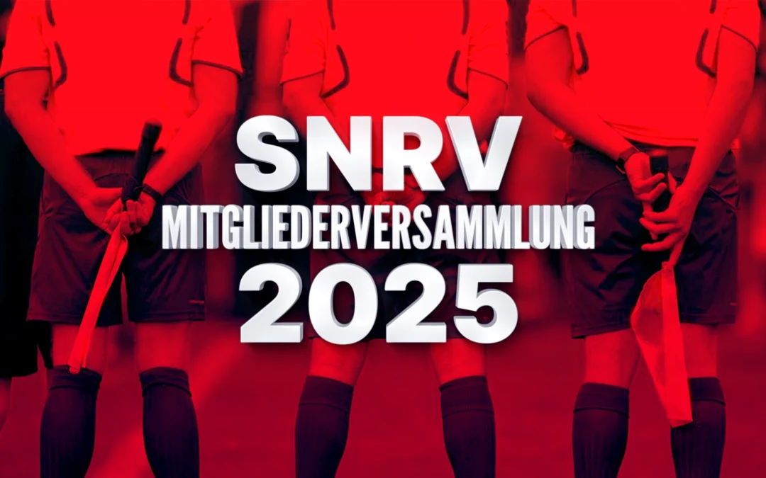 Einladung SNRV Mitgliederversammlung
