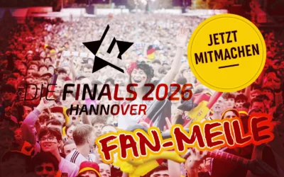 Gemeinsam Rugby sichtbar machen auf der Finals Fan-Meile