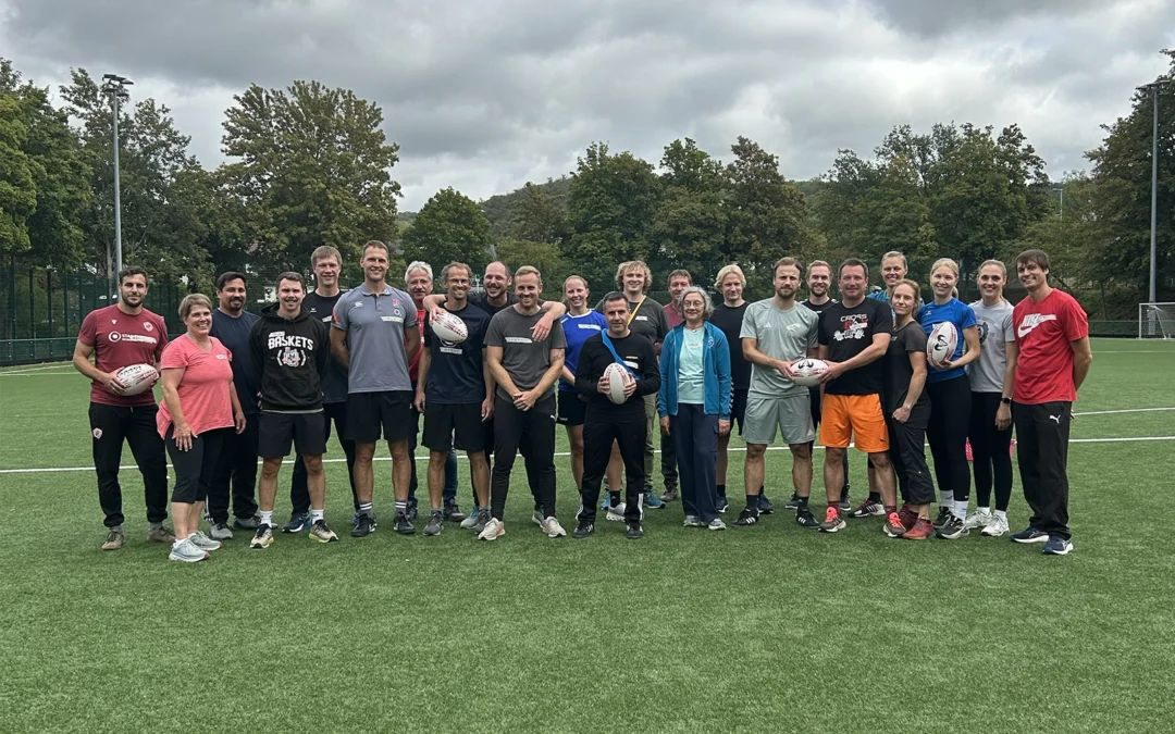Fünf Schulen, 23 Lehrkräfte und jede Menge Rugby-Spaß in Hameln